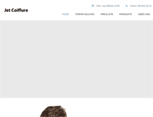 Tablet Screenshot of jetcoiffure.ch